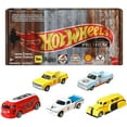 thumbnail image 1 of Hot Wheels 2020 Pop Culture: Vintage Oil 5 Premium All-Metal Castings Real Riders Wheels in Original Packaging in One Exclusive Bundle Box for Collectors and Enthusiasts, 1 of 8
