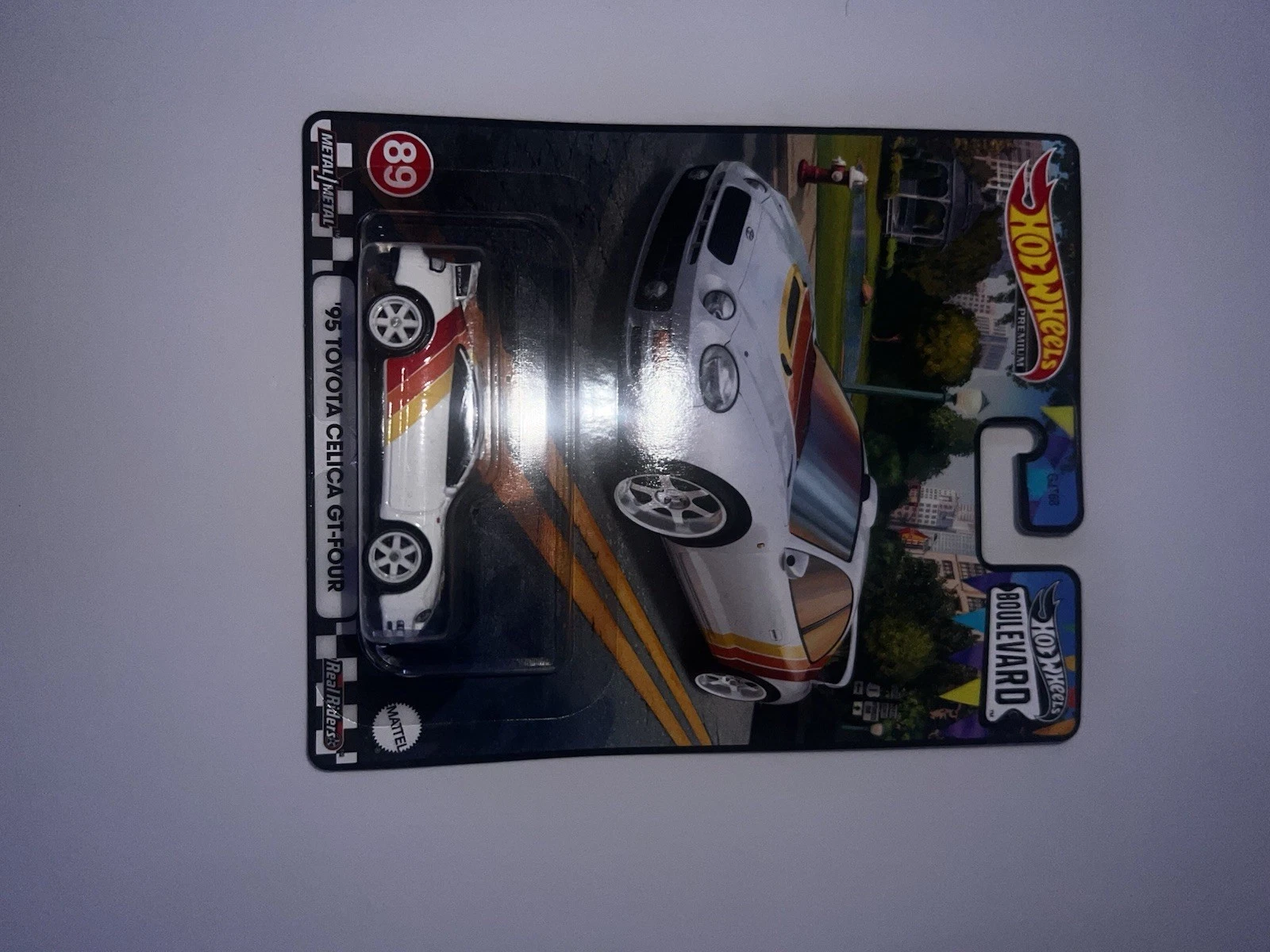 Hot Wheels 2020 Premium Boulevard ‘95 Toyota Celica GT-Four Real Riders Rubber