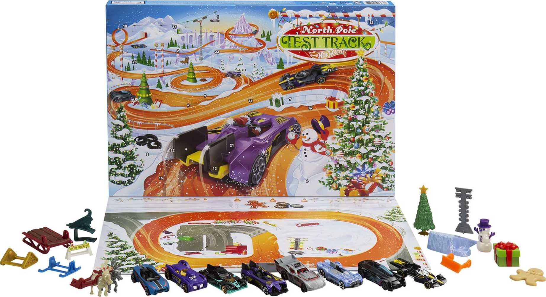 Hot Wheels 2021 Advent Calendar for Collectors & Kids 3 Years & Older - image 1 of 6