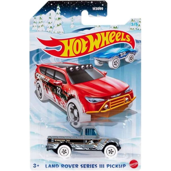 Hot Wheels 2022 Holiday Hot Rods Land Rover Series III Pickup Diecast ...