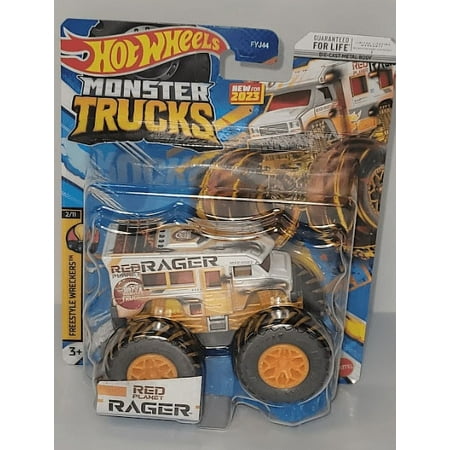 Hot Wheels 2023 Monster Trucks Red Planet Rager (1:64 Scale)