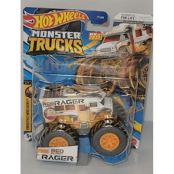 Hot Wheels 2023 Monster Trucks Red Planet Rager (1:64 Scale)