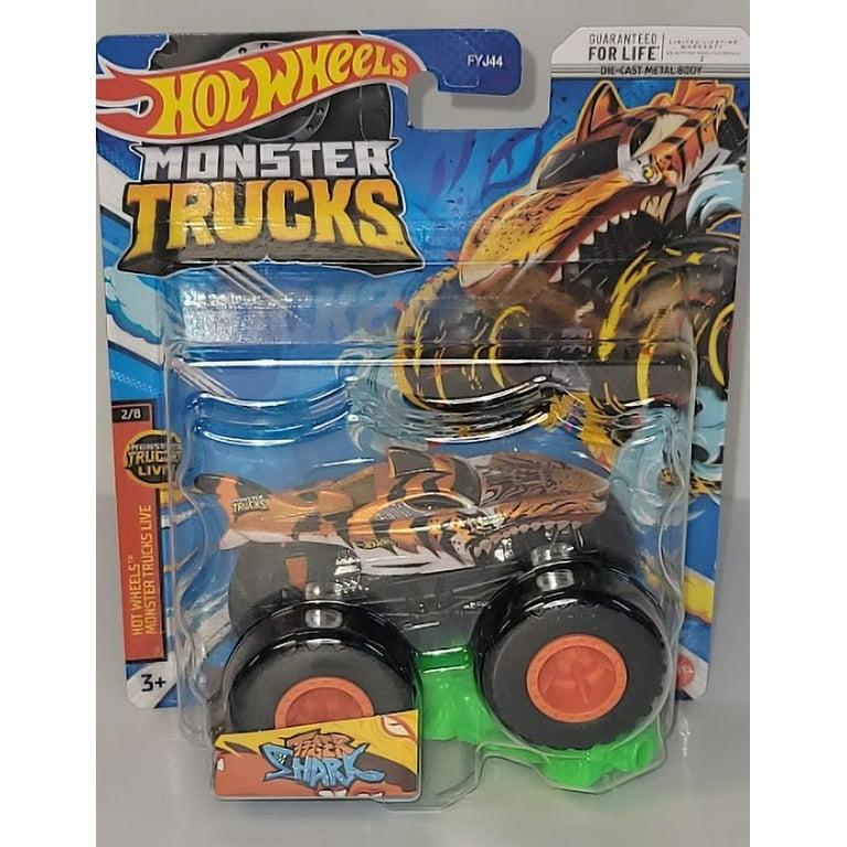Tiger Shark Shark Wreak Monster Truck Hot Wheels 2023 Monster