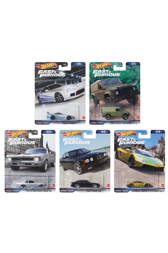 2023 Fast & Furious Premium Complete Set of 5 (HNW46-956D)