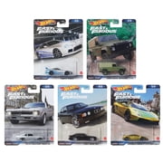 Hot Wheels 2023 Fast & Furious Premium Complete Set of 5 HNW46-956D
