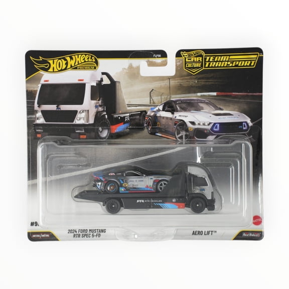 Hot Wheels 2024 Mustang RTR Spec 5-FD / Aero Lift #90 - Team Transport