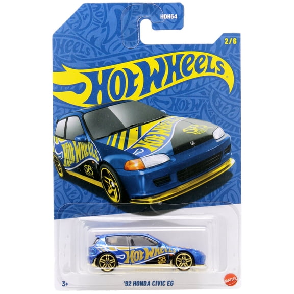 Hot Wheels Pearl and Chrome Vehicle 2026 Mix 1 '92 Honda Civic EG