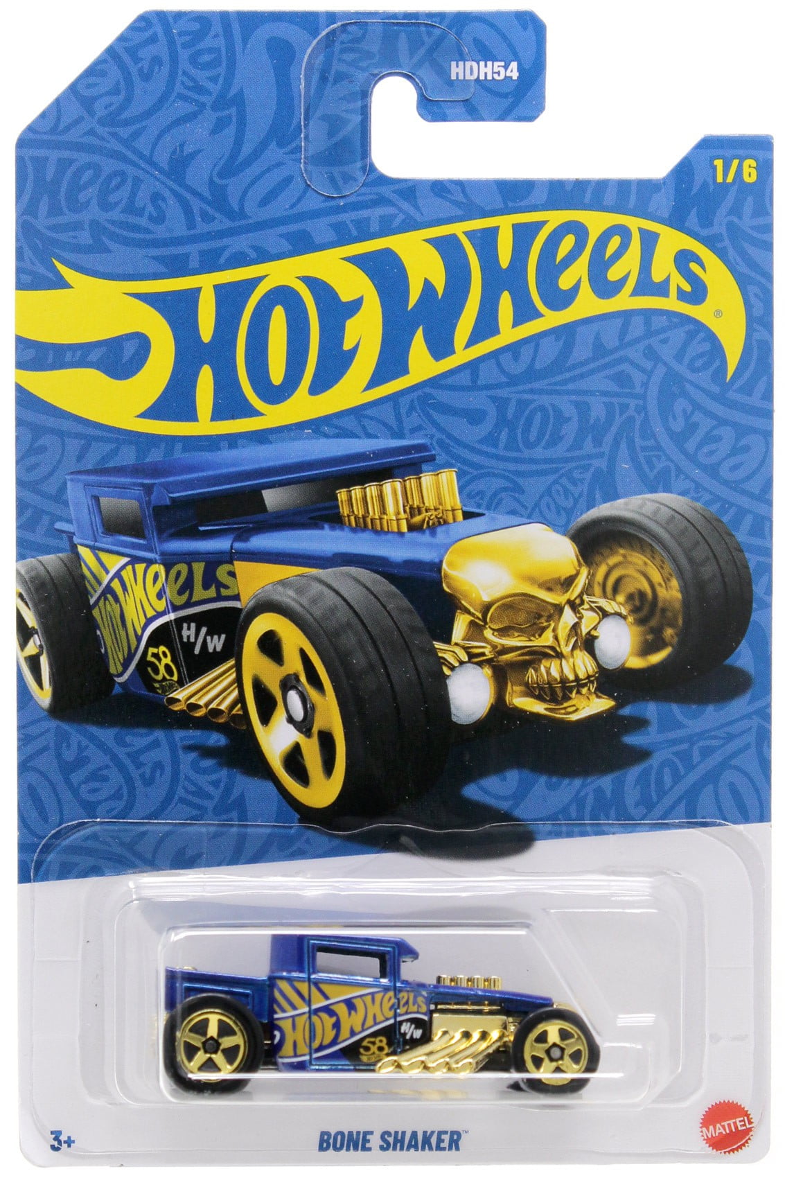 Hot Wheels Pearl and Chrome Vehicle 2026 Mix 1 Bone Shaker