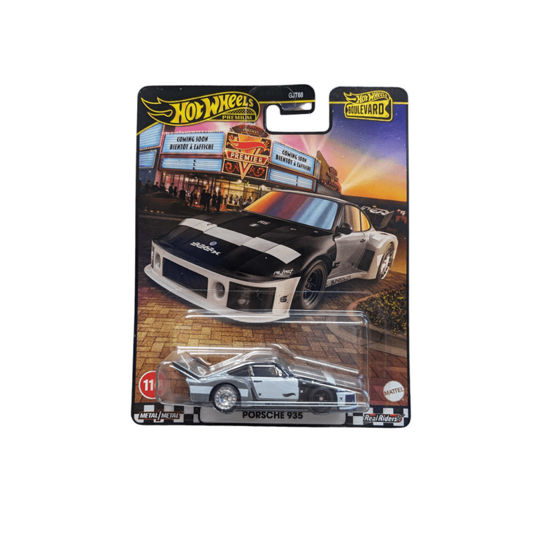 Hot Wheels 2025 Premium Boulevard Porsche 935 Black & White #116