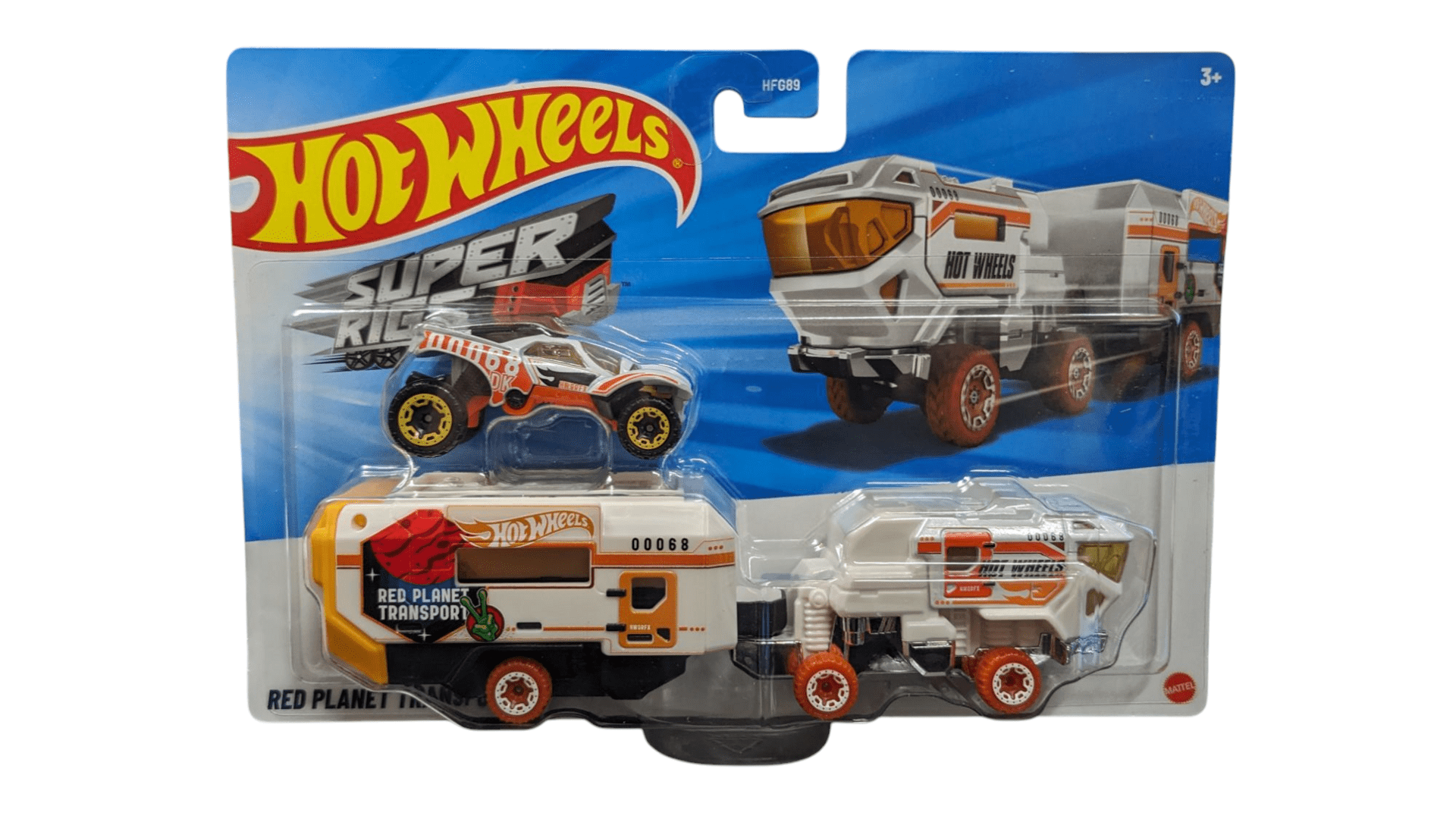 Hot Wheels 2025 Super Rigs Red Planet Transport - Walmart.com