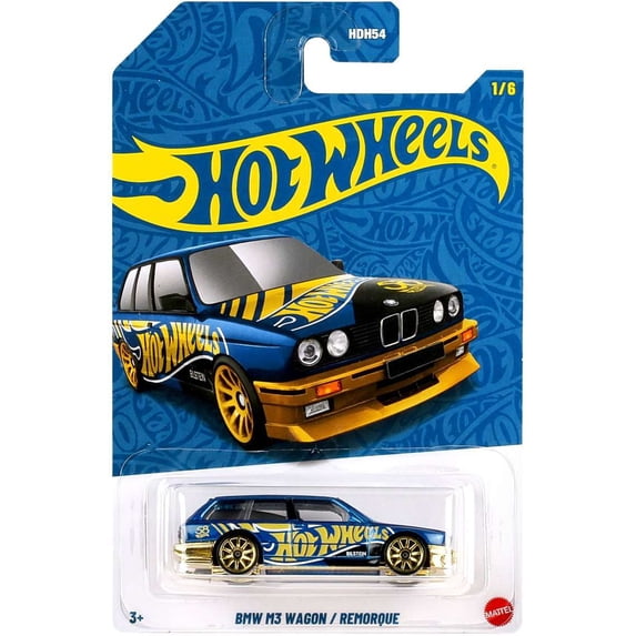 Hot Wheels 2026 Pearl and Chrome BMW M3 Wagon Diecast Car