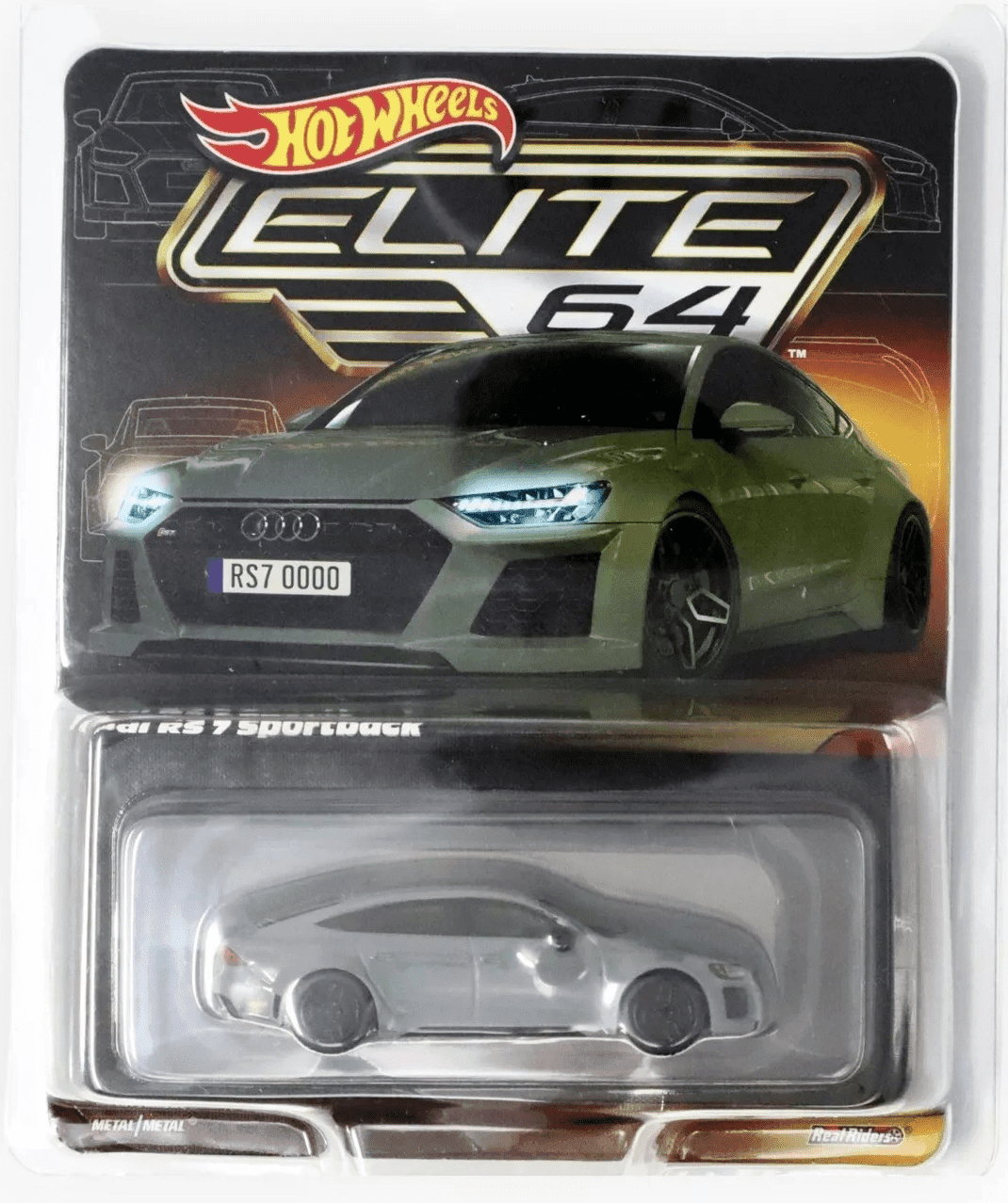 Hot Wheels '21 Audi RS 7 Sportback Collectors Elite 64 Series