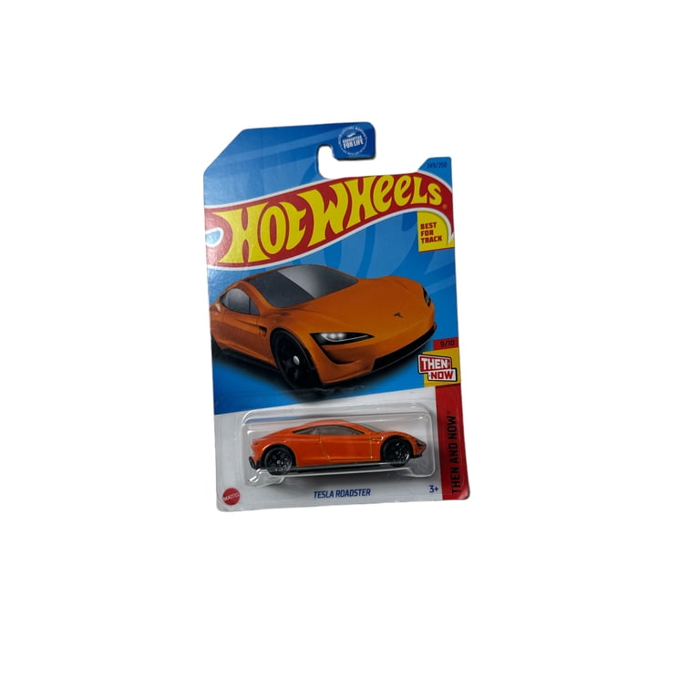 Hot Wheels - Tesla Roadster - HW Exotics 1/10 - HCV04 - Short Card - Track Stars - Gümüş Metalik - Mattel 2022 Hot Wheels - Tesla Roadster - HW Exotics 1/10 - HCV04 - Short Card - Track Stars - Gümüş Metalik - Mattel 2022
