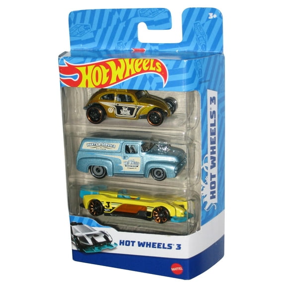 Hot Wheels 3 (2022) Mattel Toy Car Box Set 3-Pack