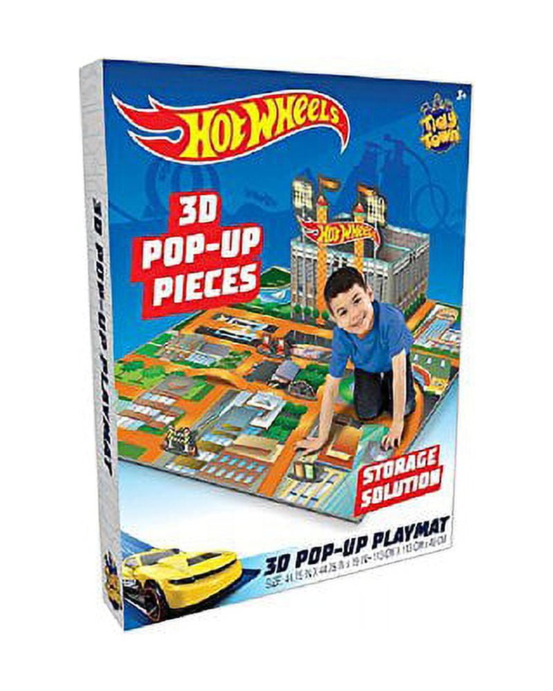 Hot Wheels 3D Pop Up Playmat