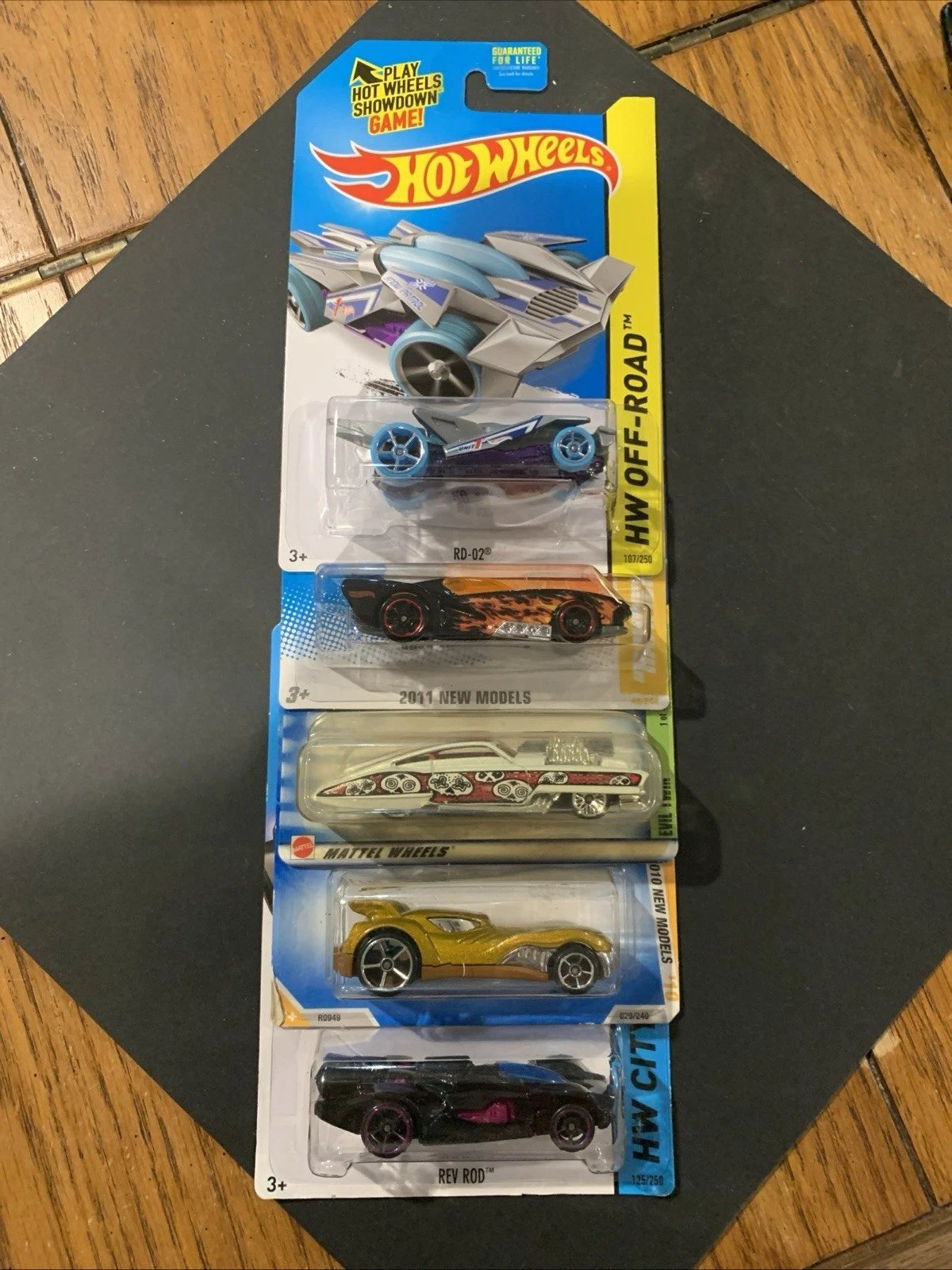 Hot Wheels 5 Car Combo