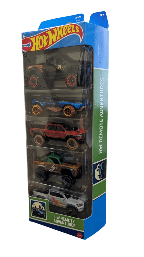 Hot Wheels 5 pack HW Remote Adventures