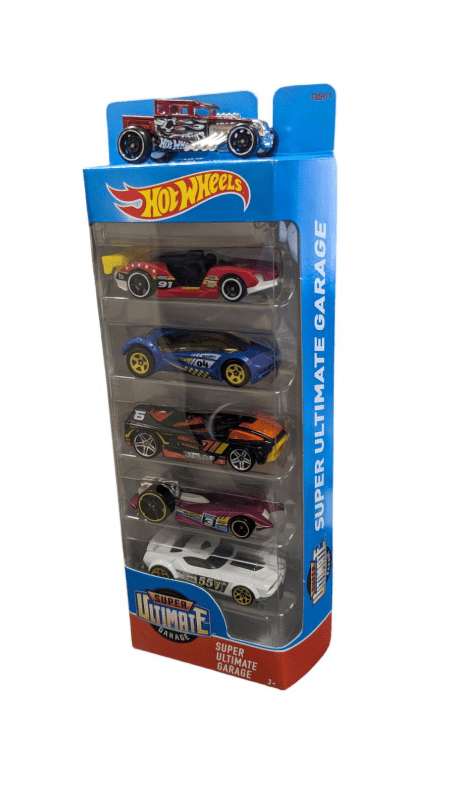 Hot Wheels 5 pack Super Ultimate Garage + Custom Premium