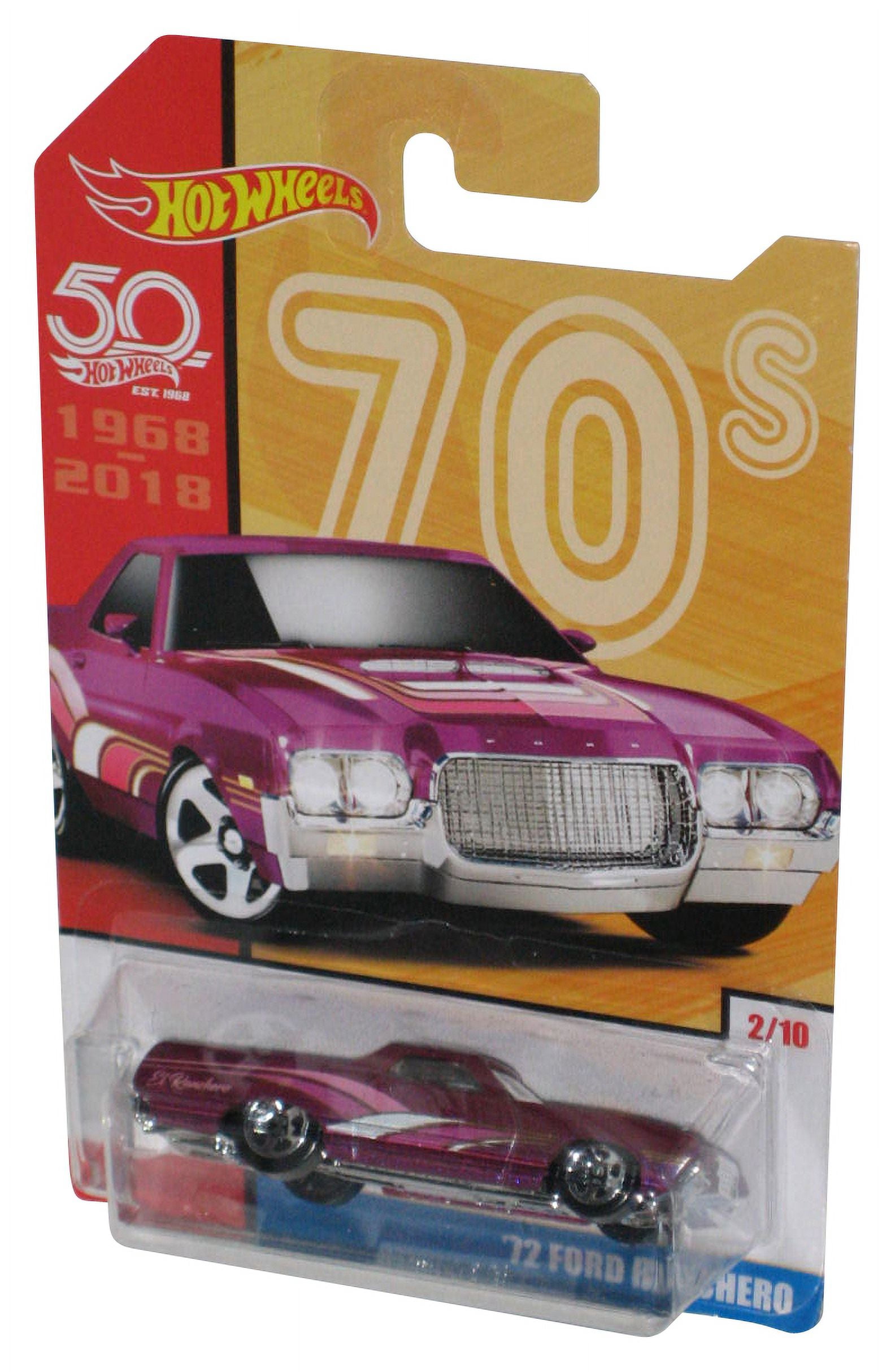 Hot Wheels 2013 Super Treasure Hunt — 72 Ford Ranchero Purple 163/250 Die-Cast Car