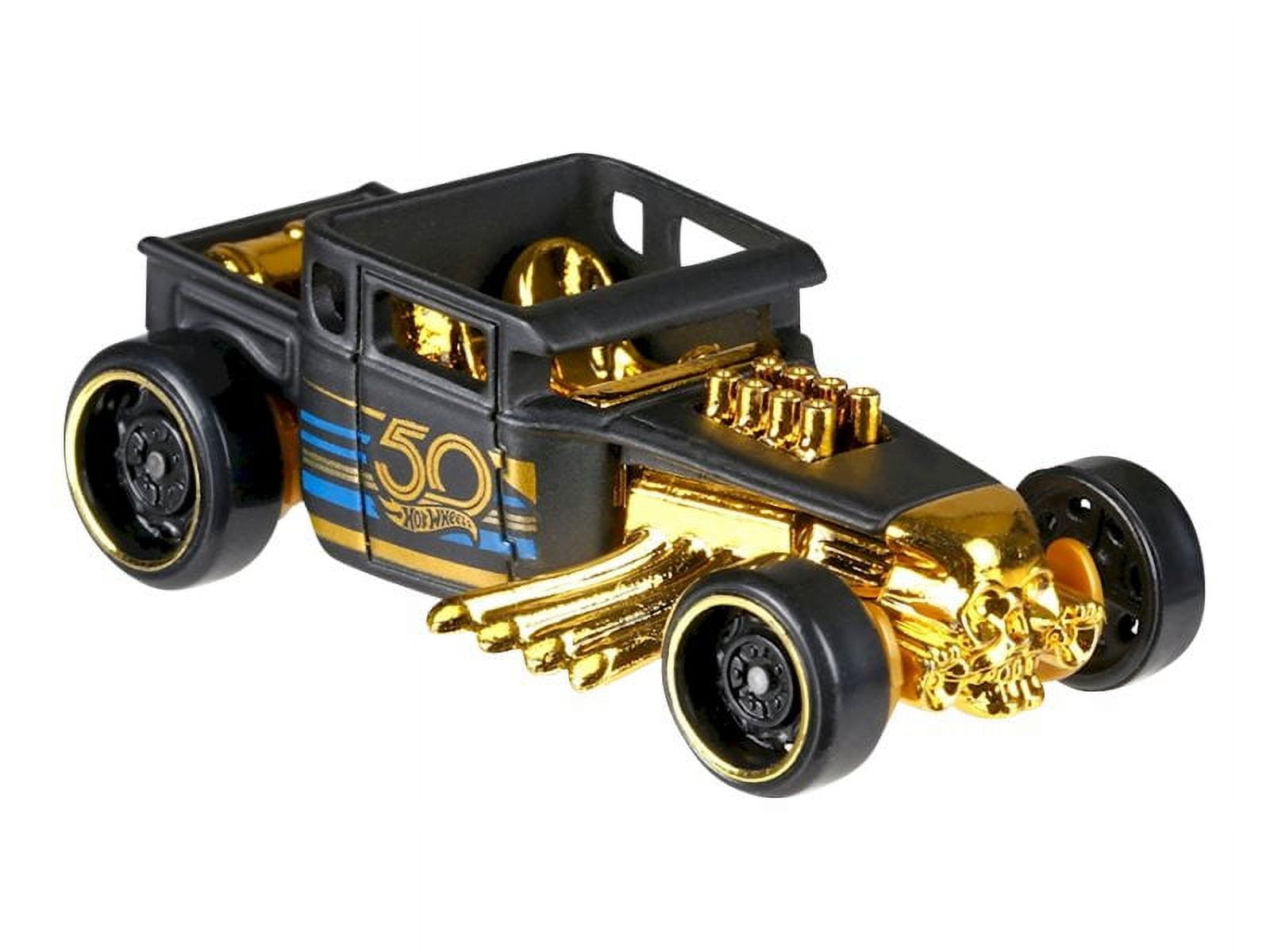 Hot Wheels 50th Anniversary - Car - black, gold - assorted design