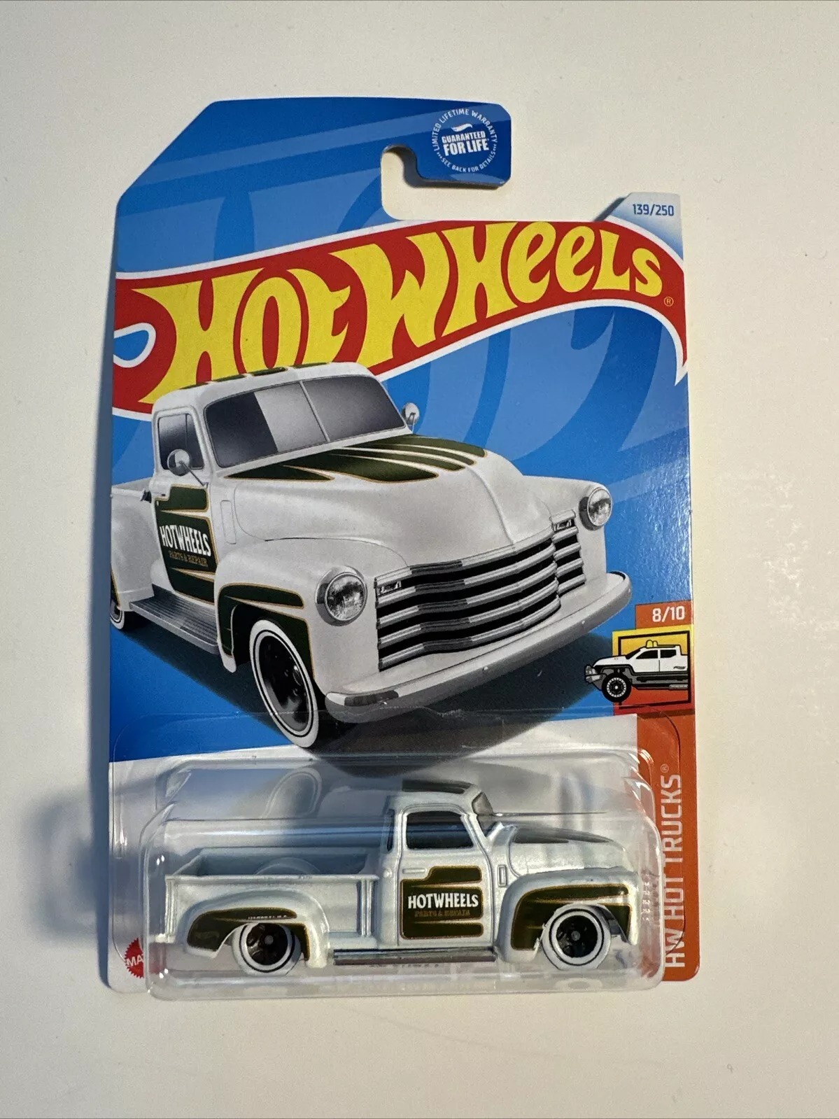 Hot Wheels 52 Chevy White Pickup 139/250 2024 HW Hot Trucks