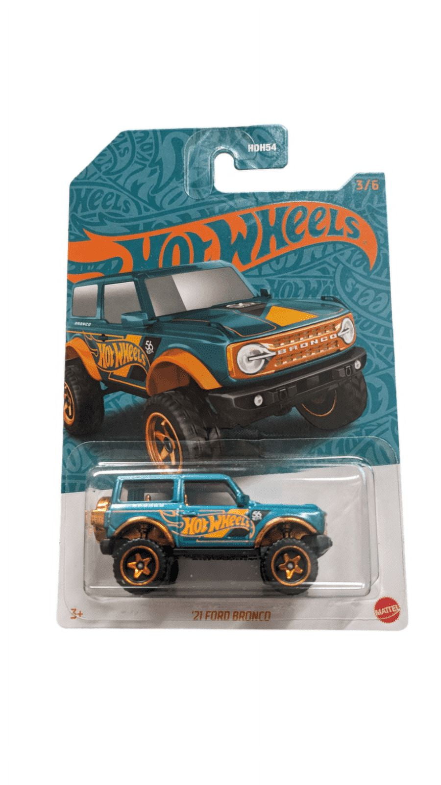 Hot Wheels 56th Anniversary Pearl and Chrome 2024 '21 Ford Bronco