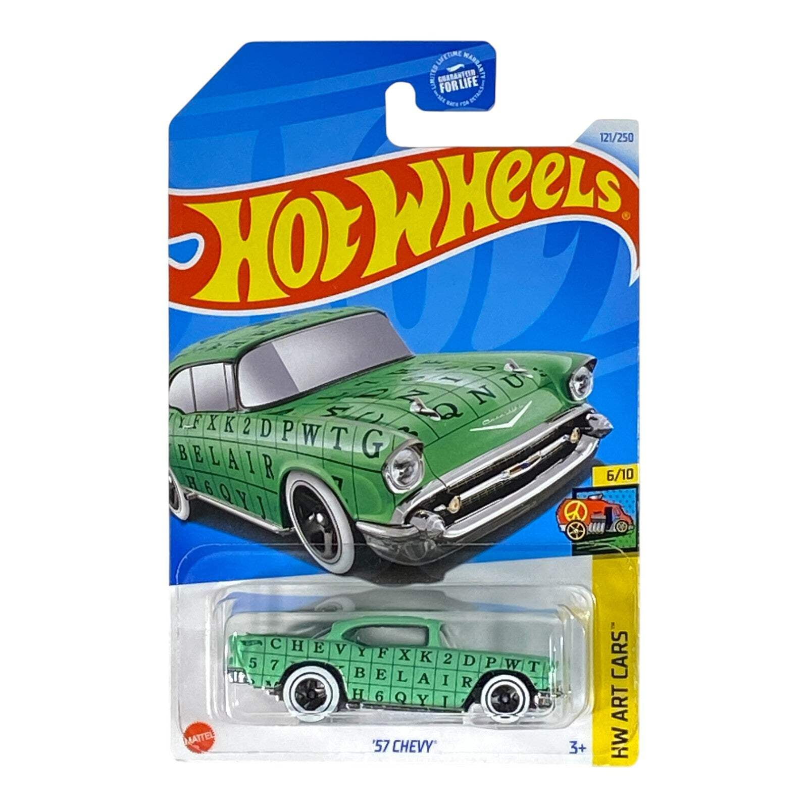 Hot Wheels '57 Chevy - Art Cars Series 6/10 - Walmart.com