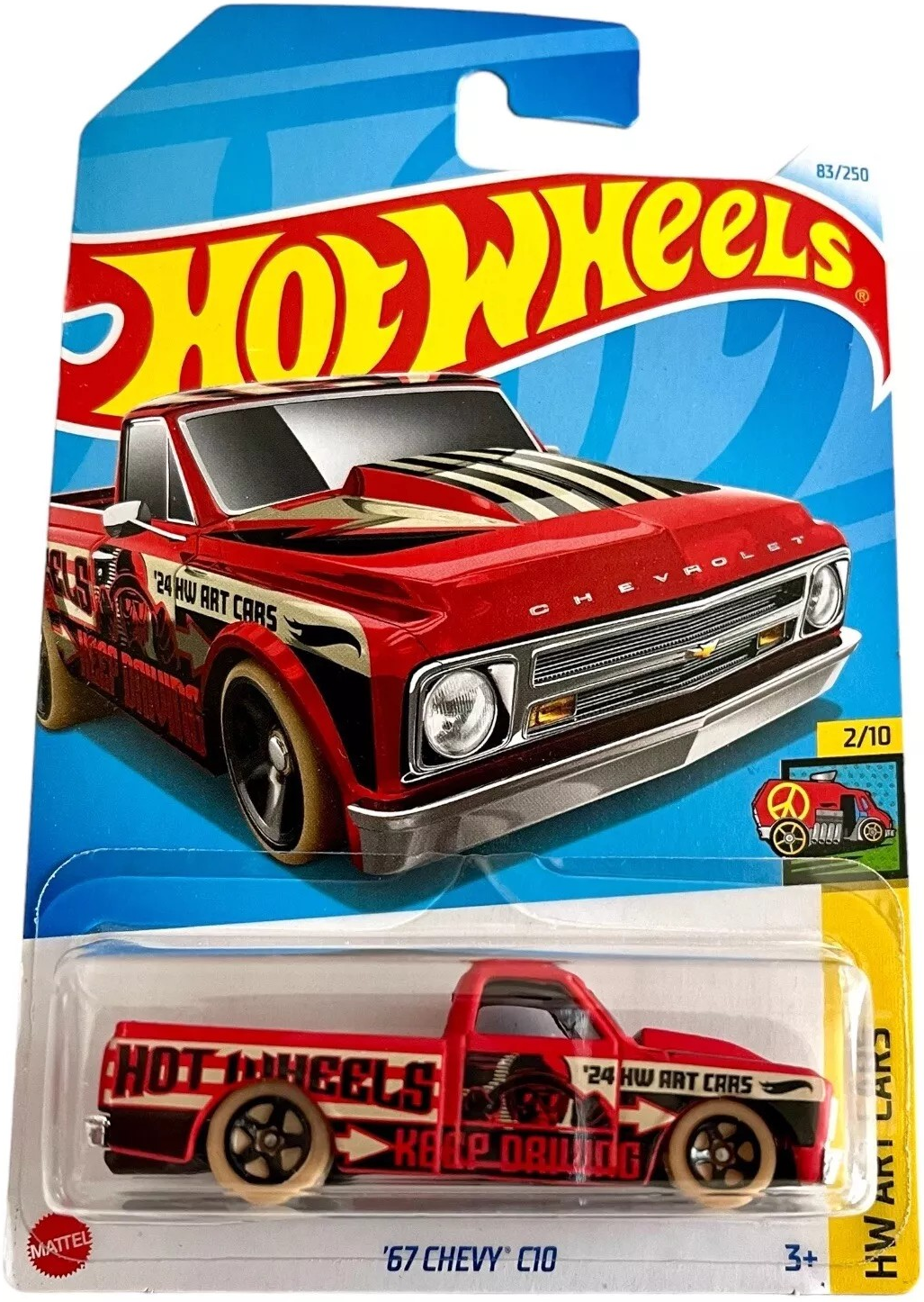 Hotwheels ホットウィール RLC Chevrolet C/10① RLC Exclusive 1969 Chevy C-10 | Mattel Creations