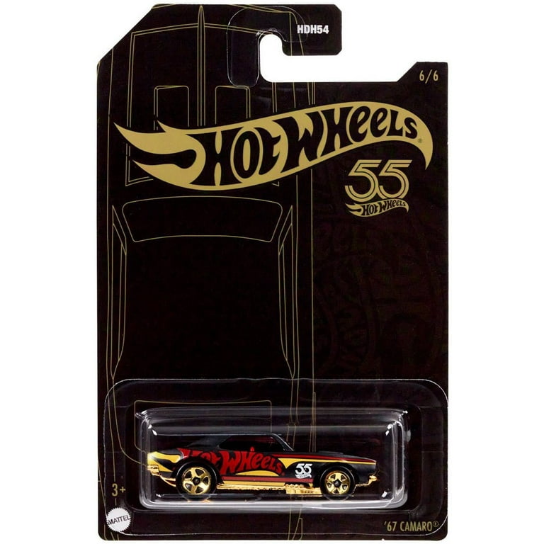 Hot Wheels '67 Camaro, Pearl and Chrome 6/6 - Walmart.com