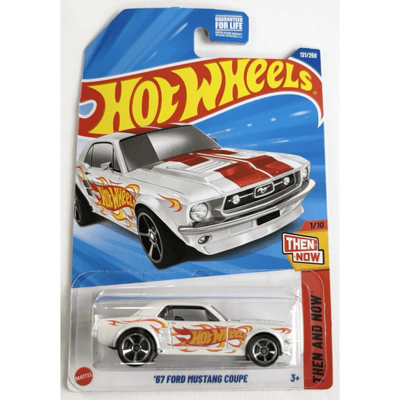 Hot Wheels '67 Ford Mustang Coupe 121/250 Then and Now 1/10