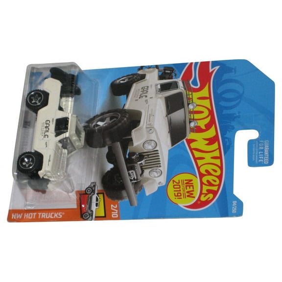 Hot Wheels '67 Jeepster Commando (2019) HW Hot Trucks 2/10 White Toy 84/250