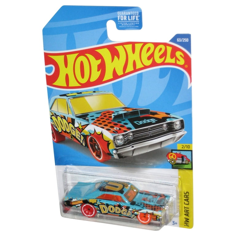 Hot Wheels '68 Dodge Dart (2021) HW Art 2/10 Blue Toy Car 63/250