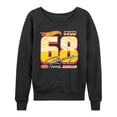 thumbnail image 1 of Hot Wheels - 68 Racing Jersey - Women's French Terry Long Sleeve Pullover, 1 of 4