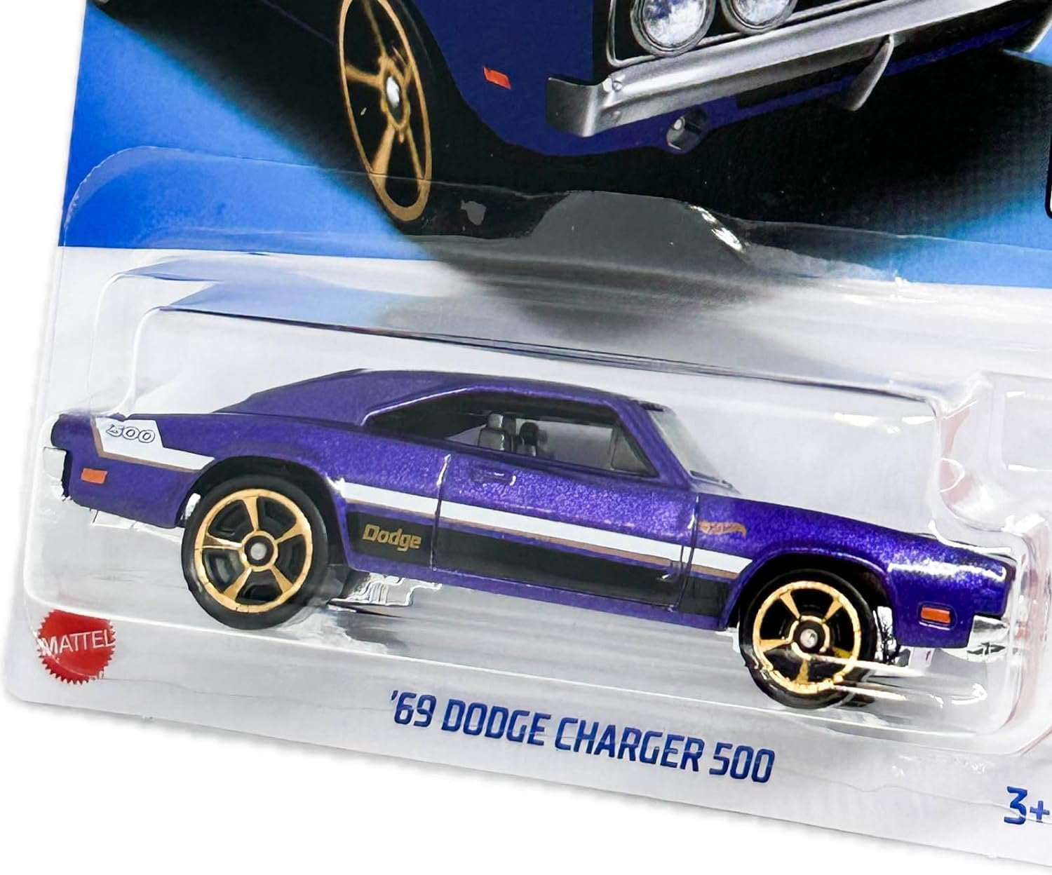 Hot Wheels Series 8/10 '69 Dodge Charger 500, Then and Now