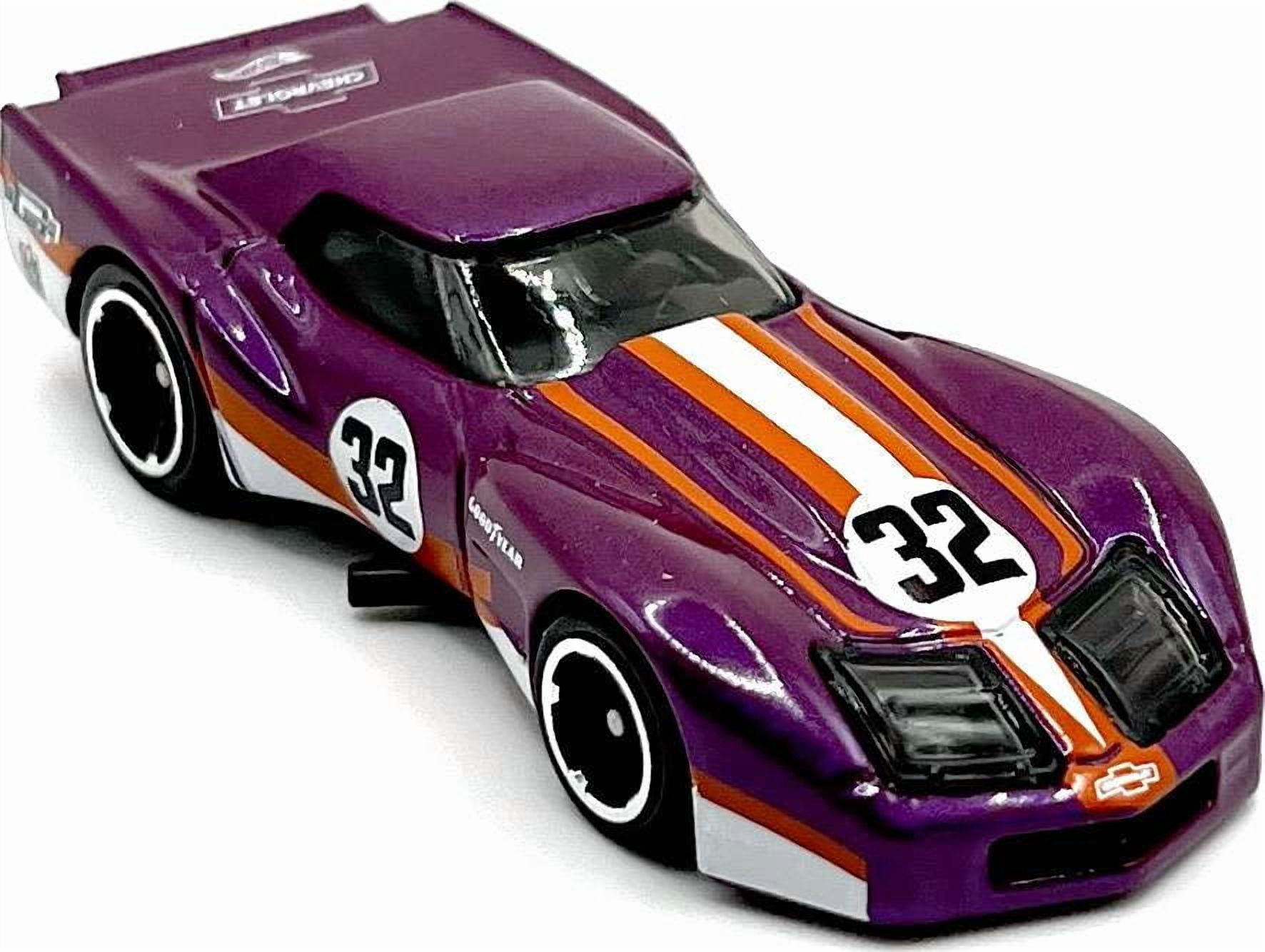 Hot Wheels '76 Chevrolet Greenwood Corvette Diecast Car