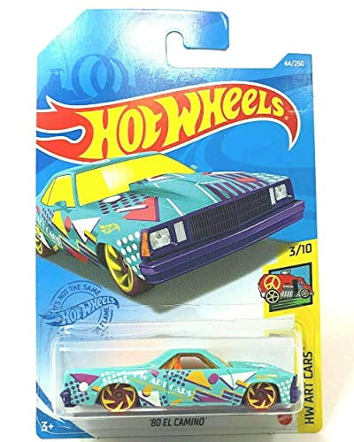 Carrinho Hot Wheels ´80 El Camino - Hw Art Cars - Escorrega o Preço