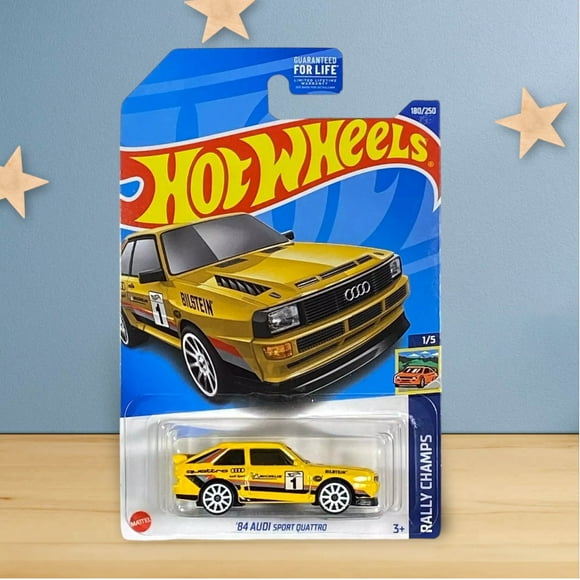 Hot Wheels '84 Audi Sport Quattro, Rally Champs 1/5