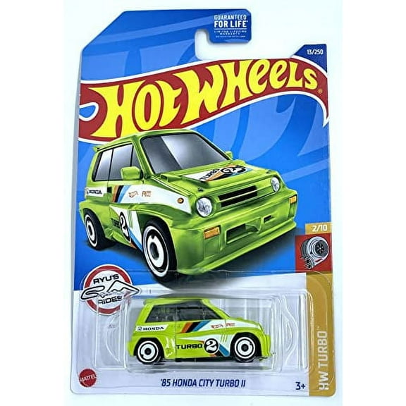 Hot Wheels '85 Honda City Turbo II HW Turbo 2/10 13/250 - Assorted
