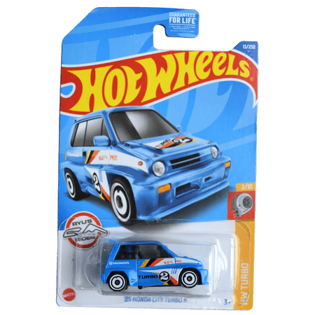 Hot Wheels '85 Honda City Turbo II, HW Turo 2/10 [blue] 13/250