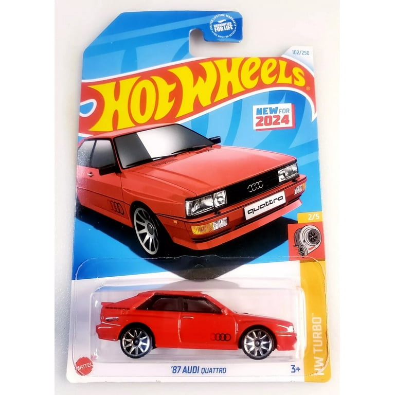 Hot Wheels 87 Audi Quattro 102/250 HW Turbo 2/5 - Walmart.com
