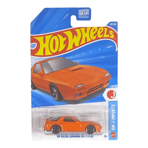Hot Wheels '89 Mazda Savanna RX-7 FC3S - HW J-Imports Series 5/10