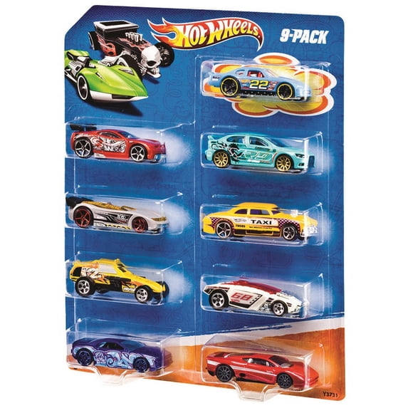 Hot Wheels 9-Pack (Styles May Vary)