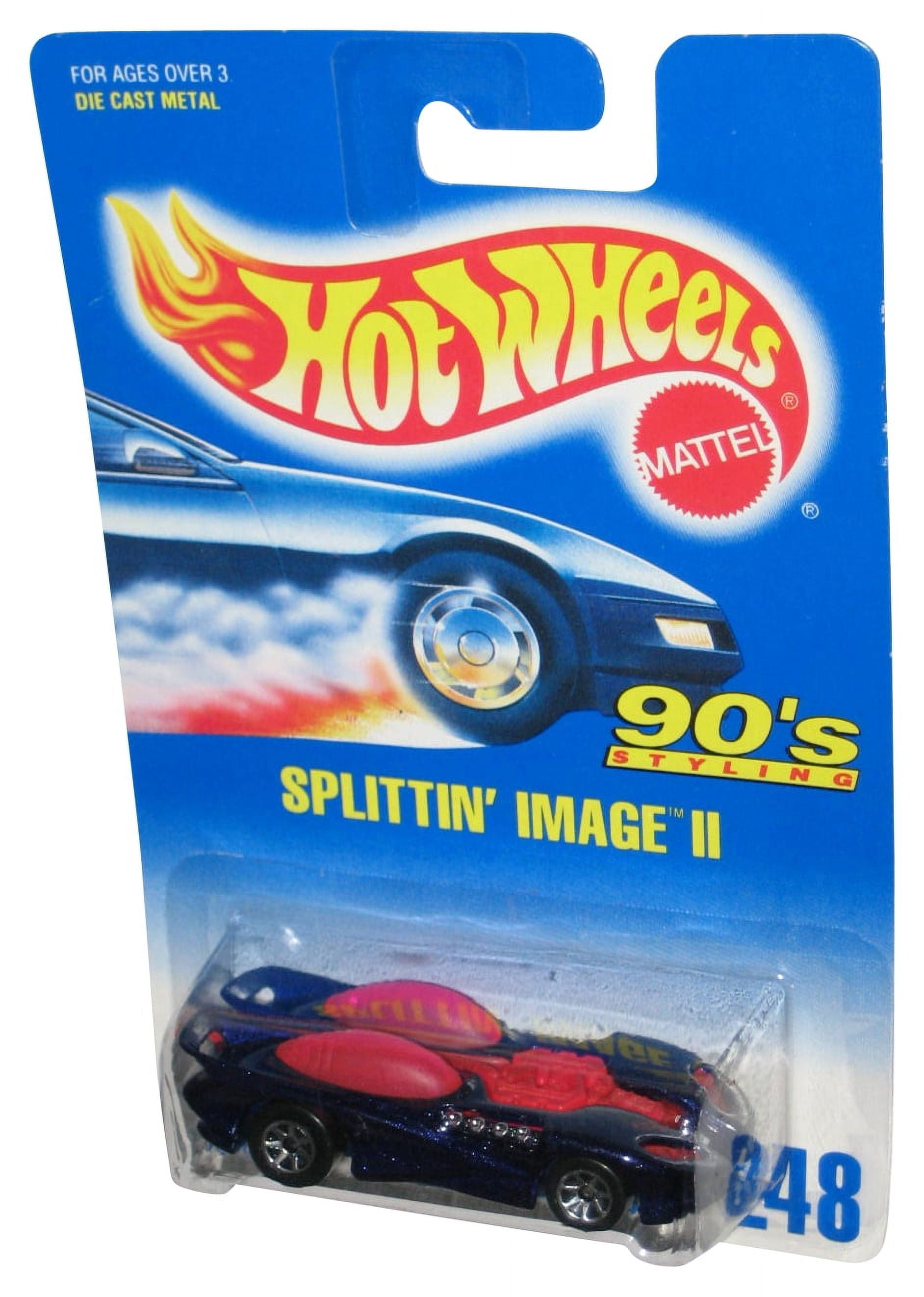 Hot Wheels 90's Styling (1992) Blue Splittin' Image II Toy Car #248 ...