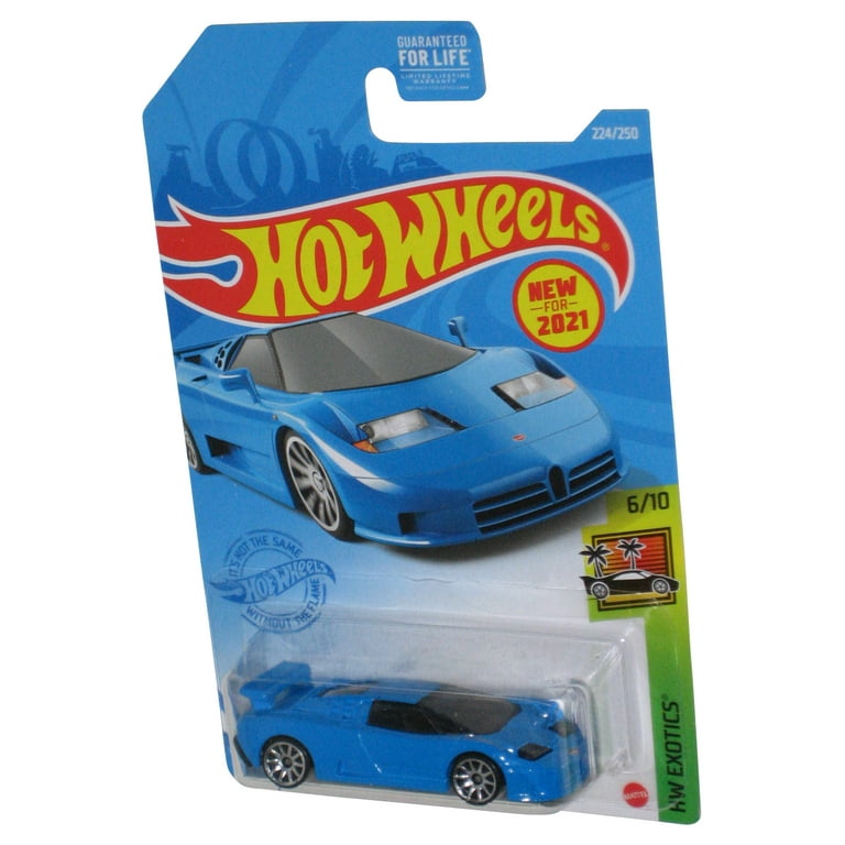 Hot Wheels '94 Bugatti EB110 SS (2021) HW Exotics 6/10 Blue Toy