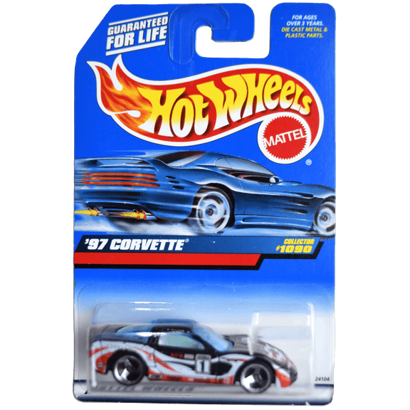 Hot Wheels '97 Corvette #1090 [black]