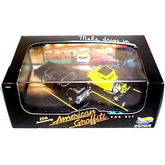 Hot Wheels AMERICAN GRAFFITI 25th Anniversary Diecast Car Set
