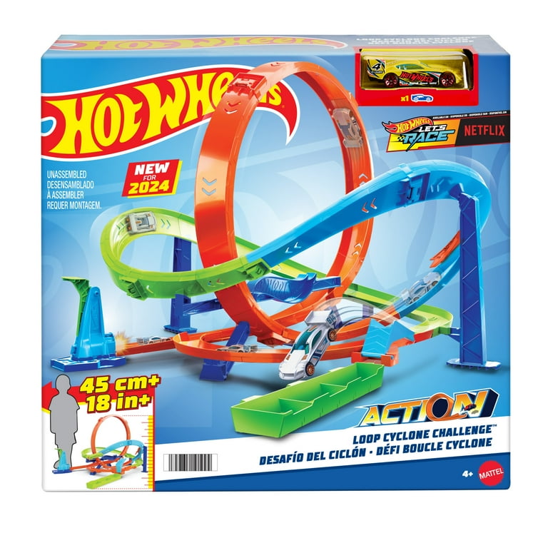 ホットウィール　HotWheels TRICK TRACKS ハンマー＆ダンク Hot Wheels Trick Tracks HAMMER and HOOP Hot Wheels Trick