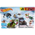 Hot Wheels Advent Calendar 24 Day Holiday Surprises - Walmart.com