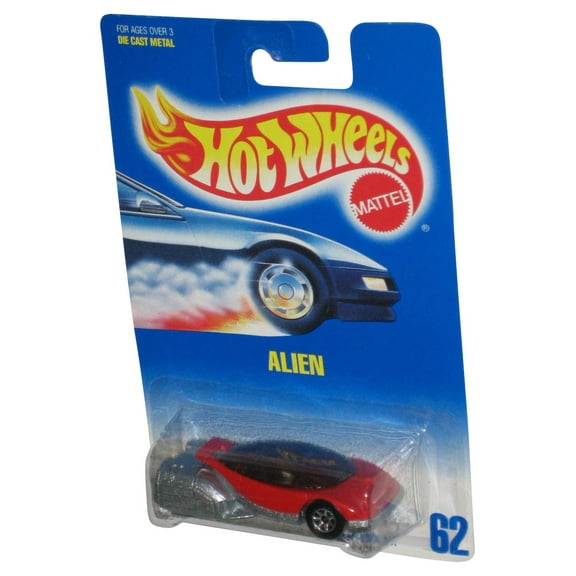 Hot Wheels Alien Red (1991) Mattel Die-Cast Metal Toy Car #62
