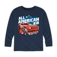 thumbnail image 1 of Hot Wheels - All American Kid - Toddler And Youth Long Sleeve Graphic T-Shirt, 1 of 5